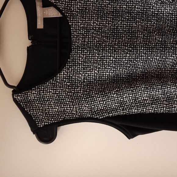 Banana Republic Silver Sparkle Tweed Dress - Picture 5 of 10